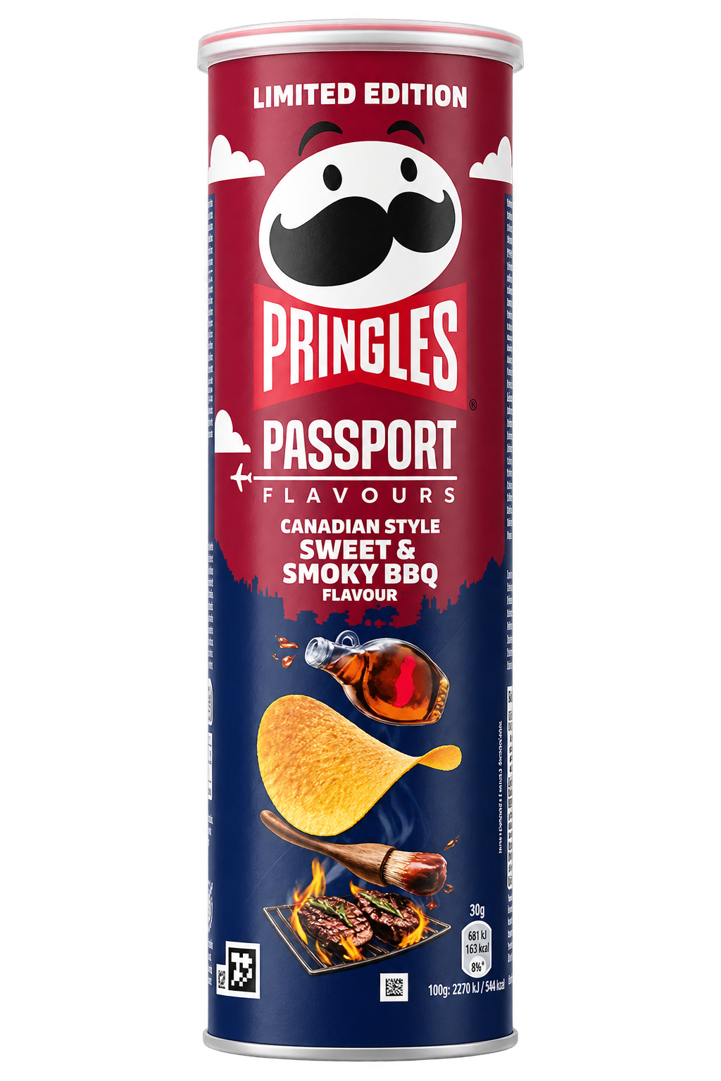 Pringles italiensk stil sort peber og parmesan 110g