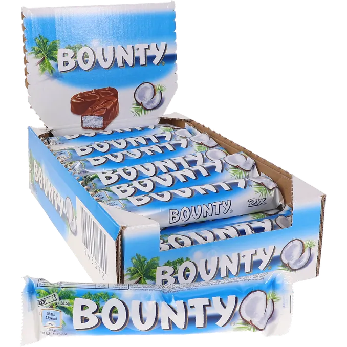 Bounty 57g 24 stk. Storpakke