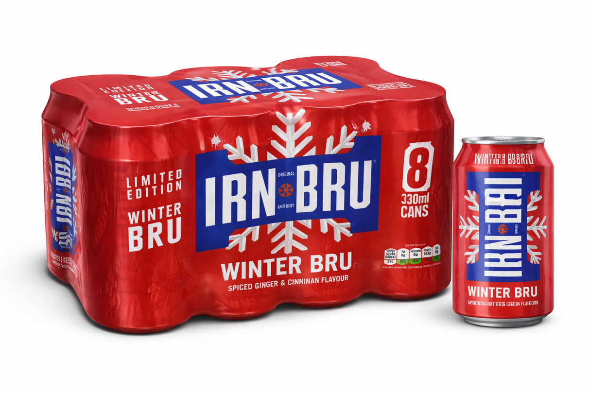 Irn Bru 330ml 24 stk. Storpakke