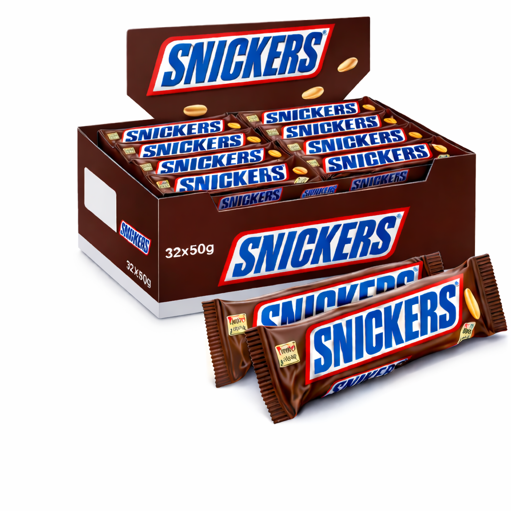 Snickers 50g 32 stk. Storpakke