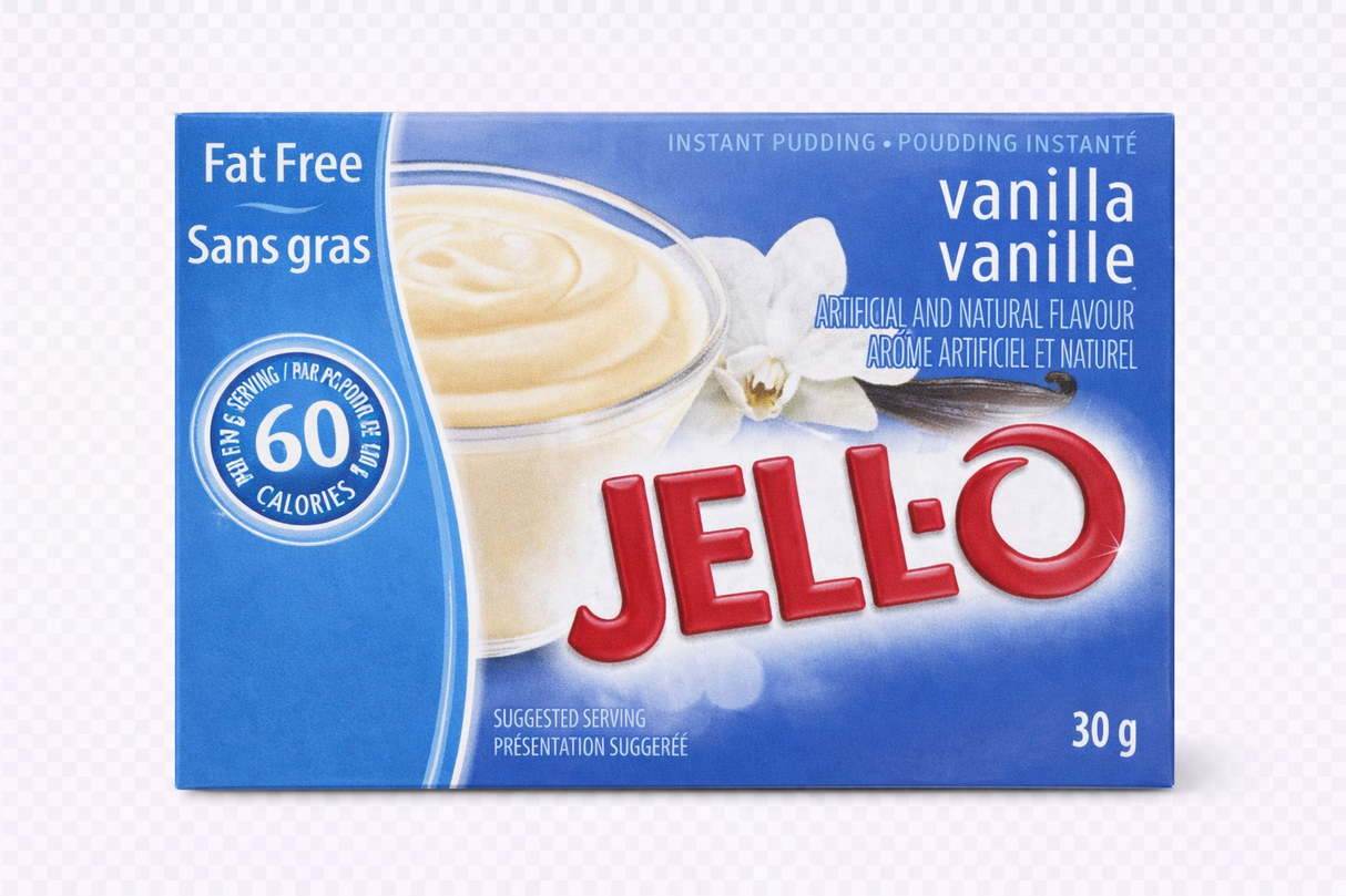 Jell-O Instant Pudding Vanilje Fedtfri 30g