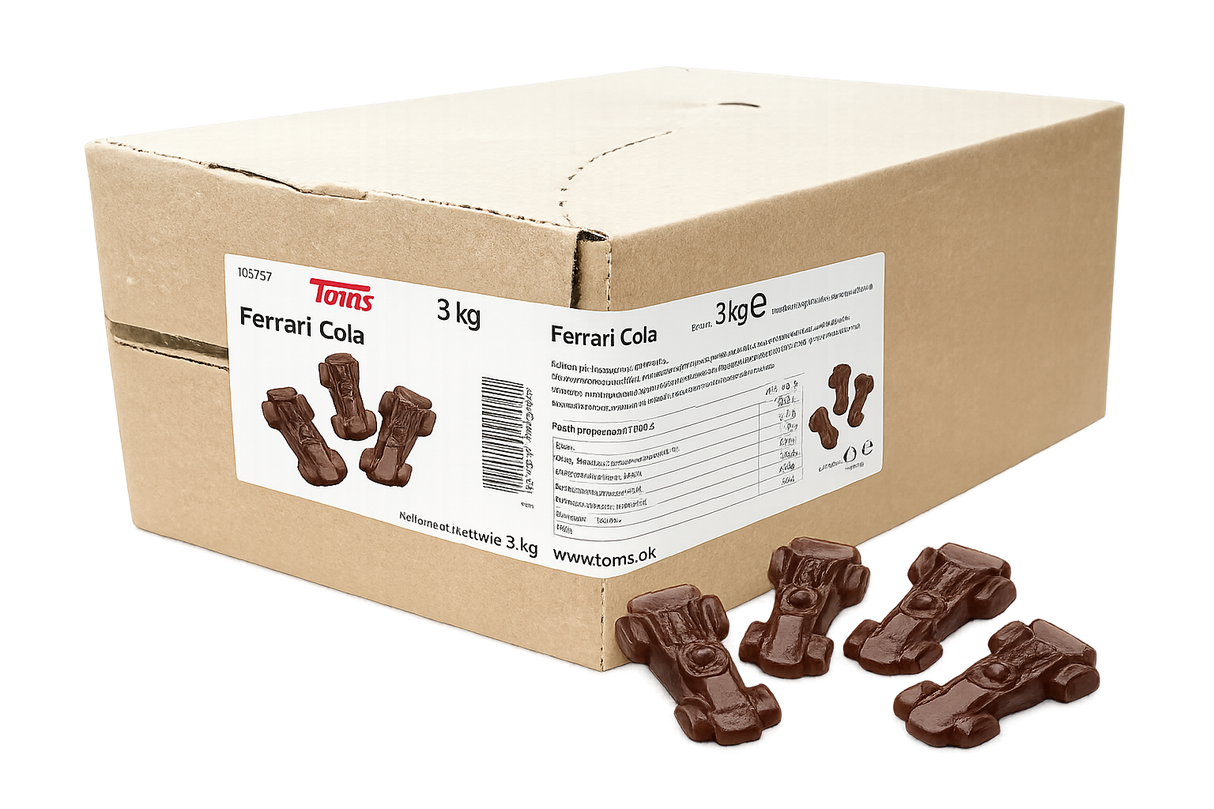 Toms Ferrari Cola 3kg Storpack Lösvikt