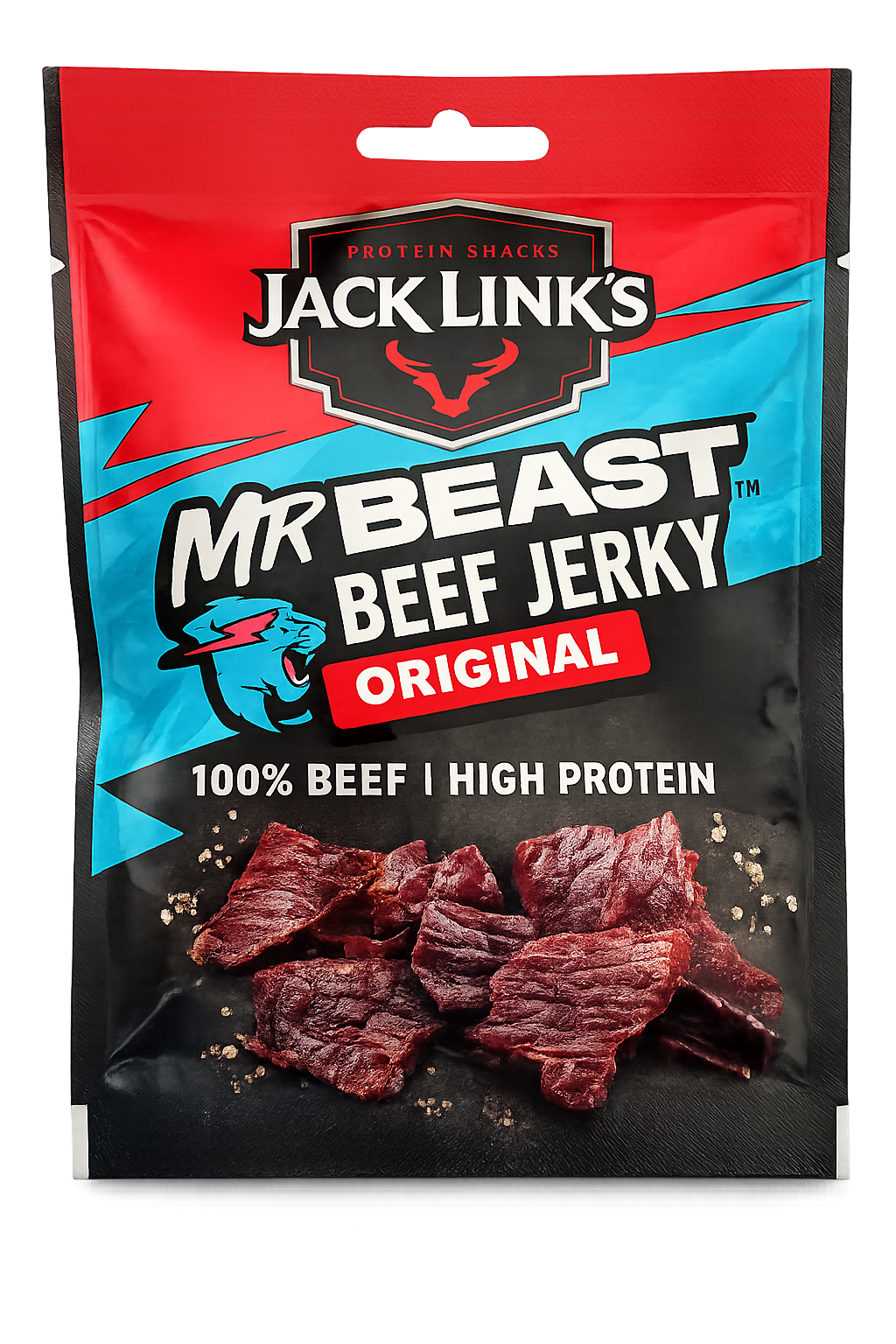 Jack Links oksekød jerky teriyaki 60g