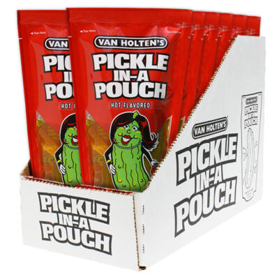Van Holten’s Hot Mama Pickle In A Pouch 306 g 12-pack Storpack