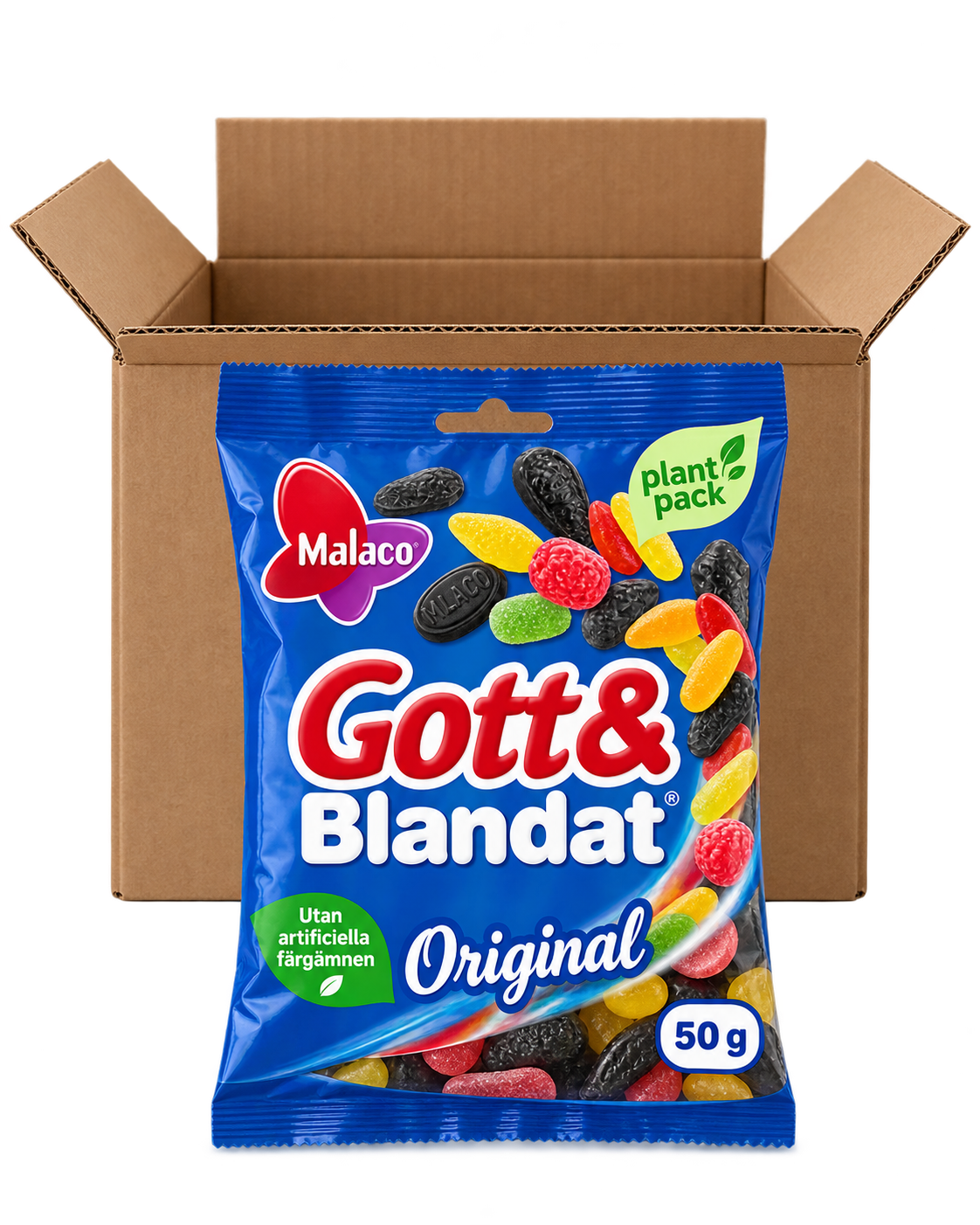 Gott & Blandat Original 2000g Malaco Storpack