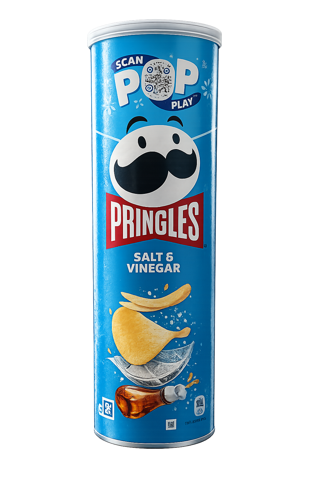 Pringles salt og eddike 165 g (Bf2025-09-24)