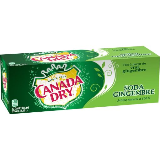 Canada Dry Ginger Ale 355ml 12 stk.