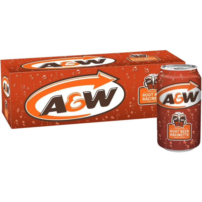 A&W Root Beer 355ml 12 stk.
