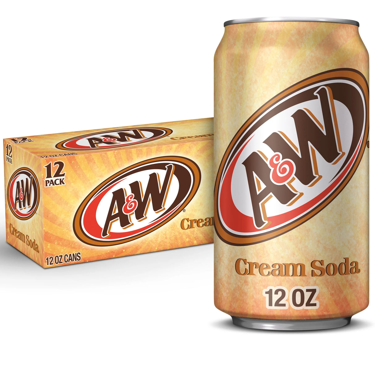 A&W Flødesodavand 355ml 12 stk.