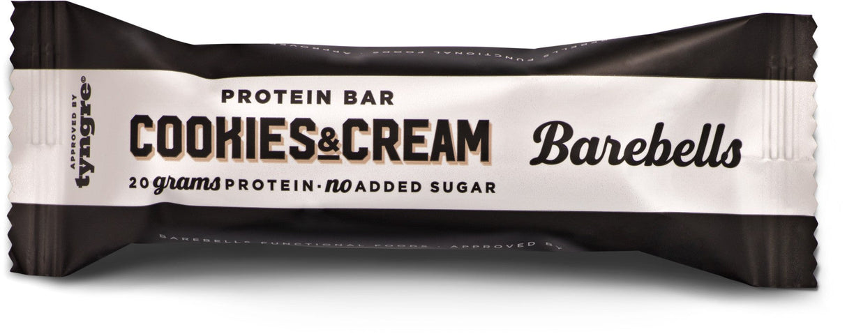 Barebells Proteinbar Cookies & Cream 55 g 12 stk. (BF 2024-09-12)