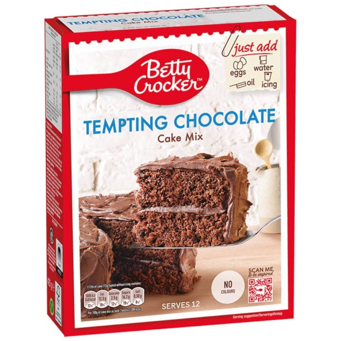Betty Crocker Fristende Chokoladeblanding 425g