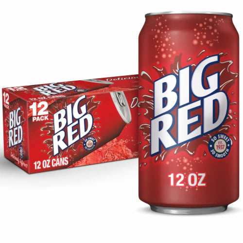 Big Red Sodavand 355ml 12. Storpack