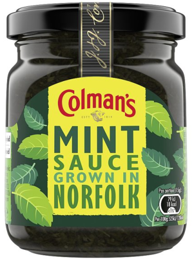Colmans myntesauce 165g