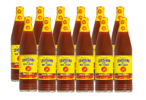 Lousiana Hot Sauce Røget Chipotle 177ml 12. Storpack