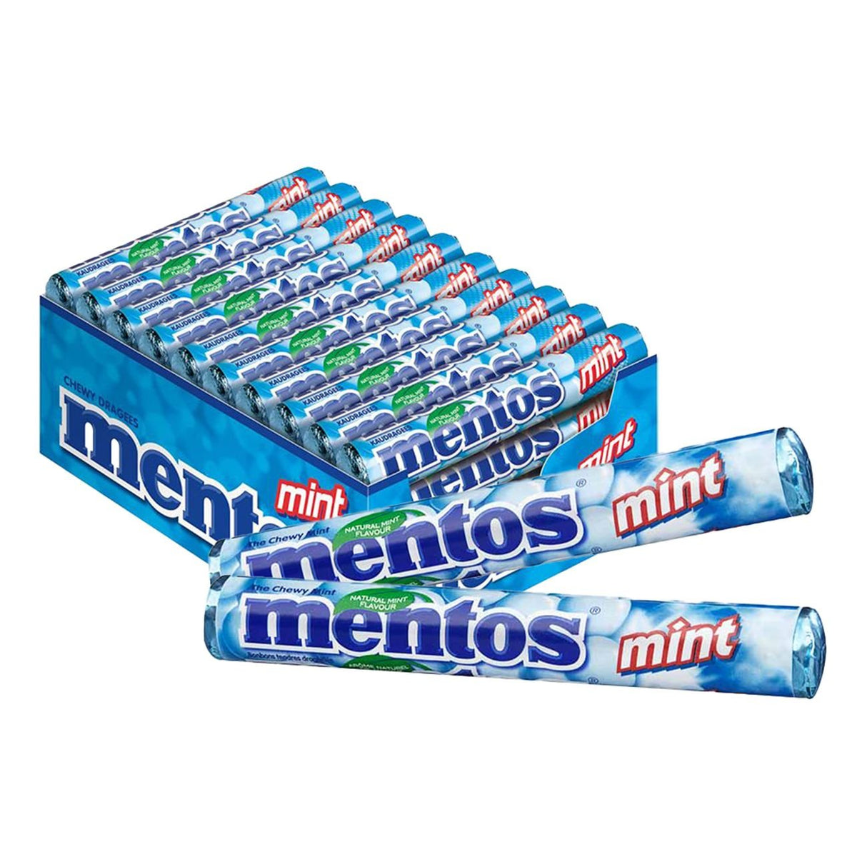 Mentos Mint 38g 40 stk. Storpakke