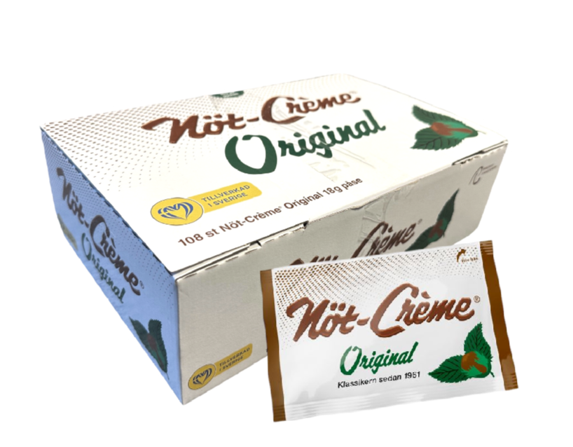 Nöt-Créme 108st x 18g Storpack