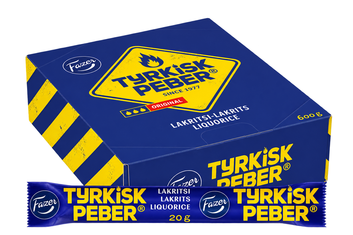 Haribo Mega Roulette Lakrids 45g 40-pak Storpak