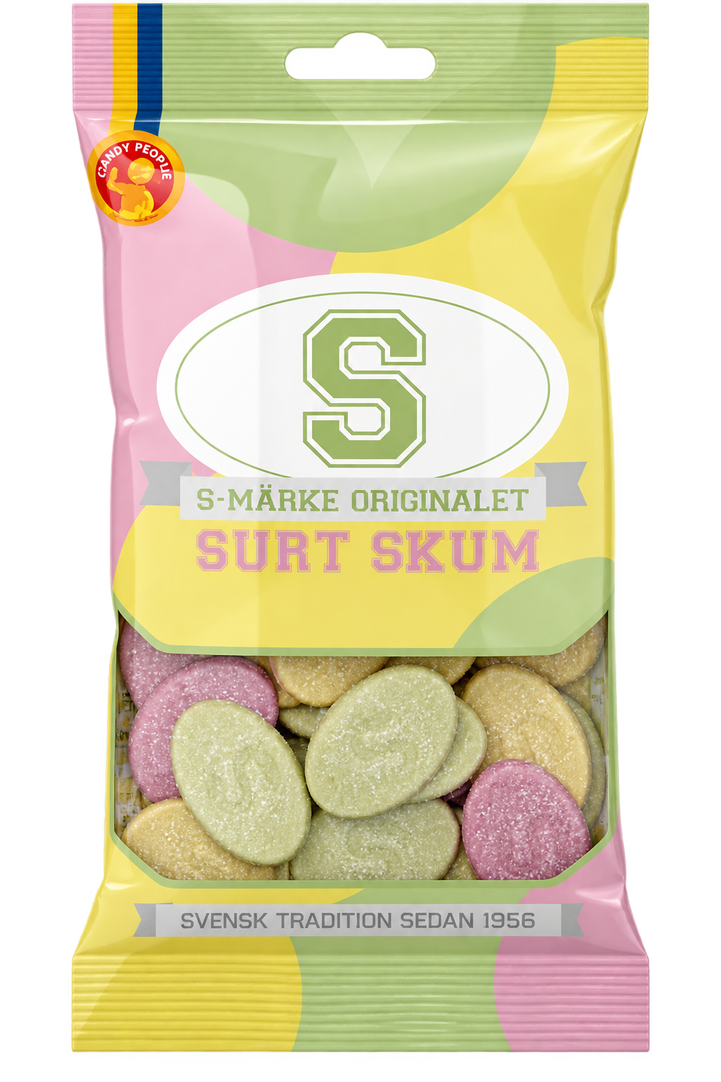 S-Märke Violskum surt 70g