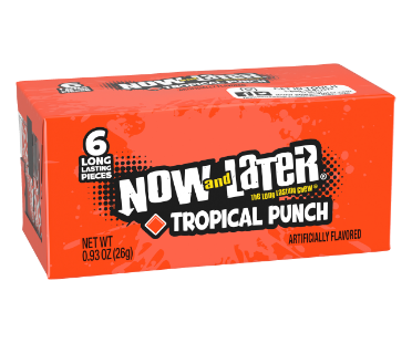 Now & Later Tropical Punch 26g  6-pack