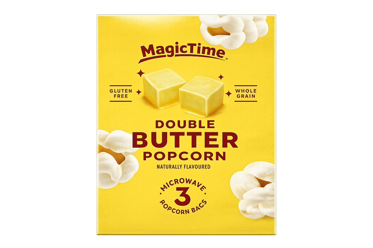 Magictime Dobbelt Smør Popcorn 240g