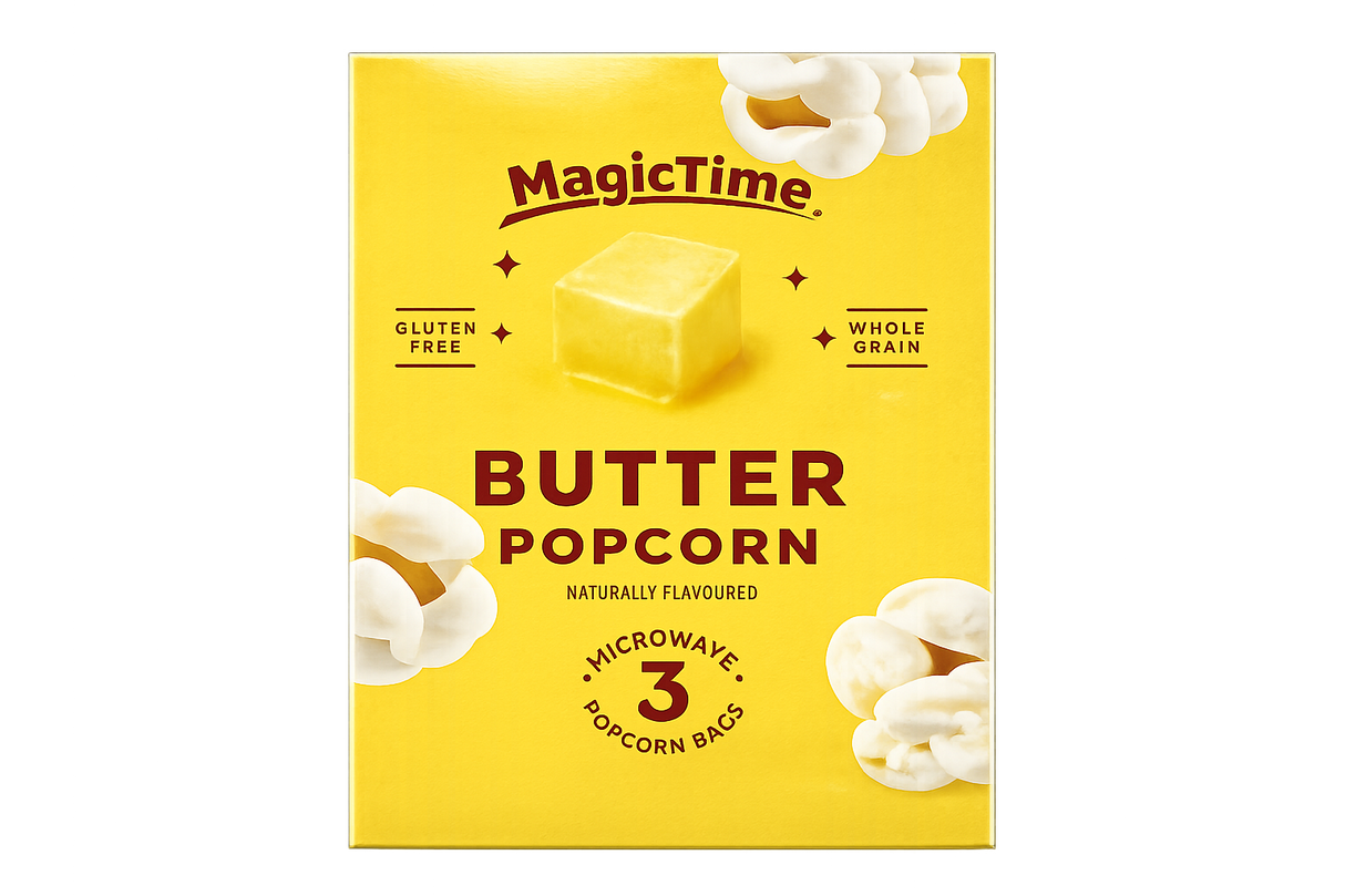 Magictime Smørpopcorn 240g 