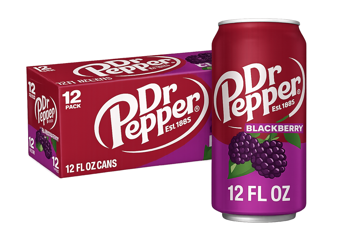 Dr Pepper Blackberry 12 x 355 ml Storpack