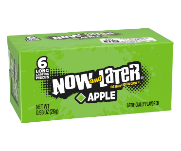 Now & Later Apple 26g 6-pack