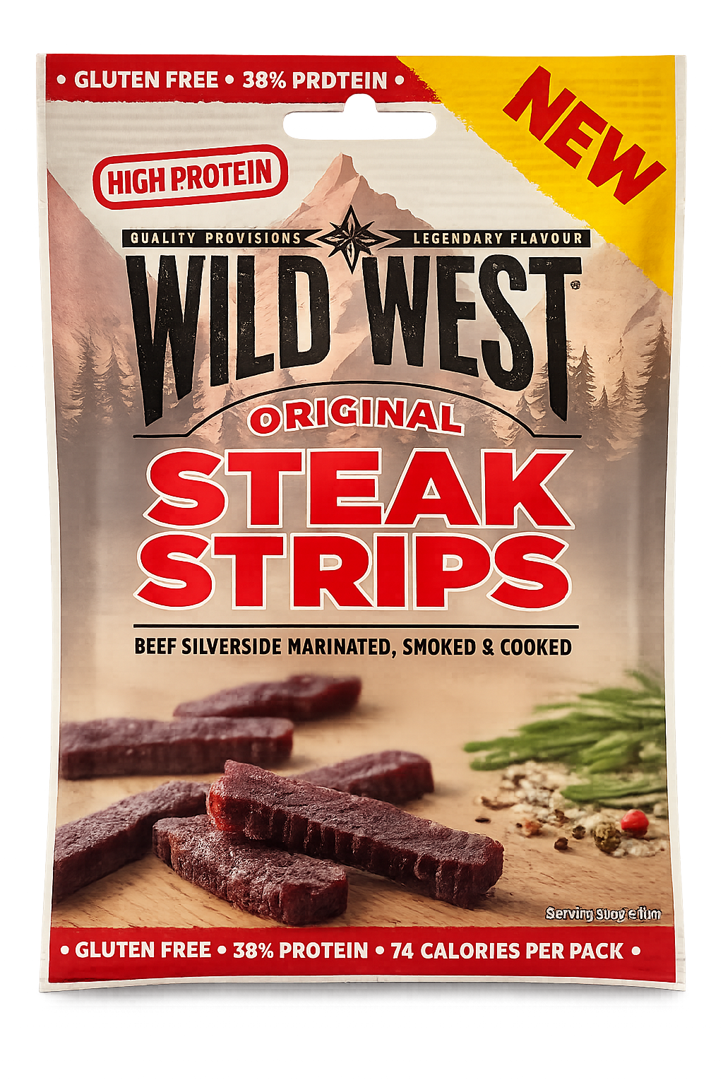Jack Links oksekød jerky teriyaki 60g