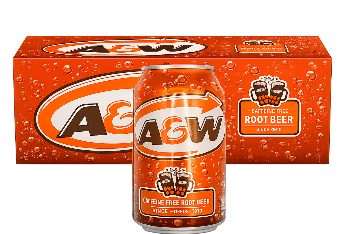 A&amp;W Root Beer 355ml 12 stk.