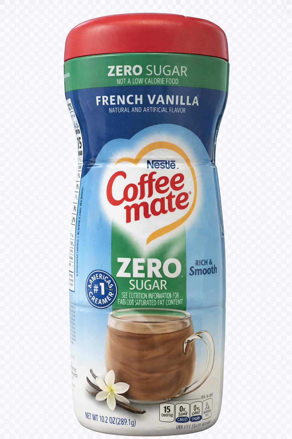 Coffee Mate Hasselnød Nul Sukker 425g