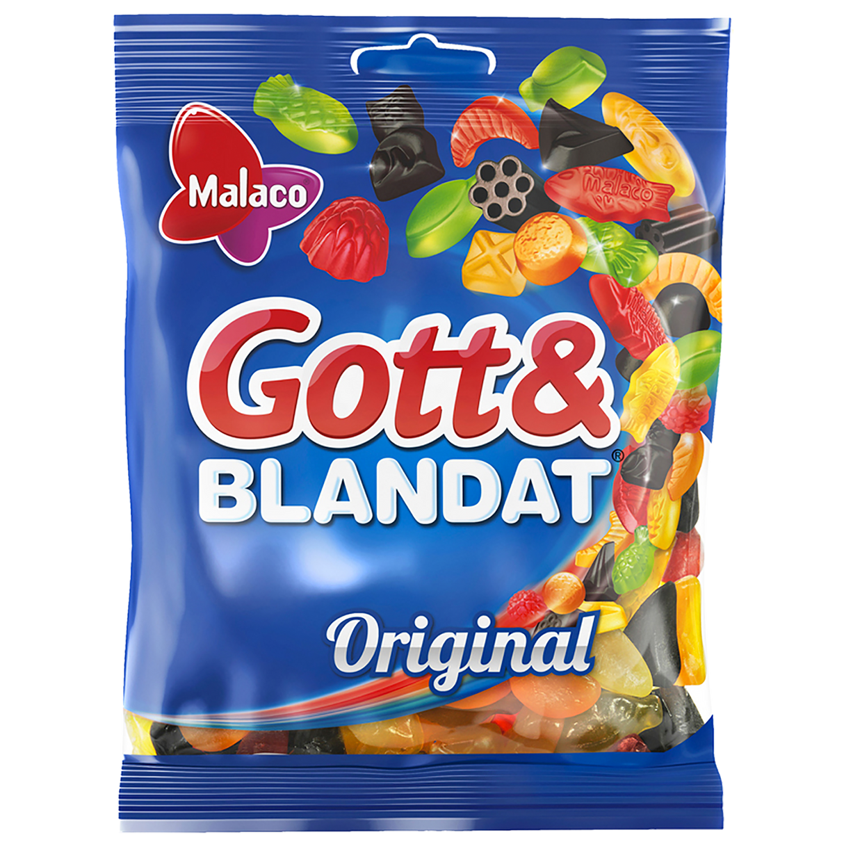 Gott &amp; Blandat 36st x 160g, Hel kartong Storpack 