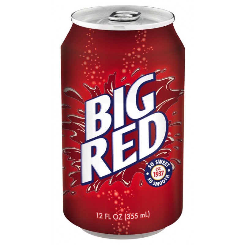 Big Red Sodavand 355ml 12. Storpack