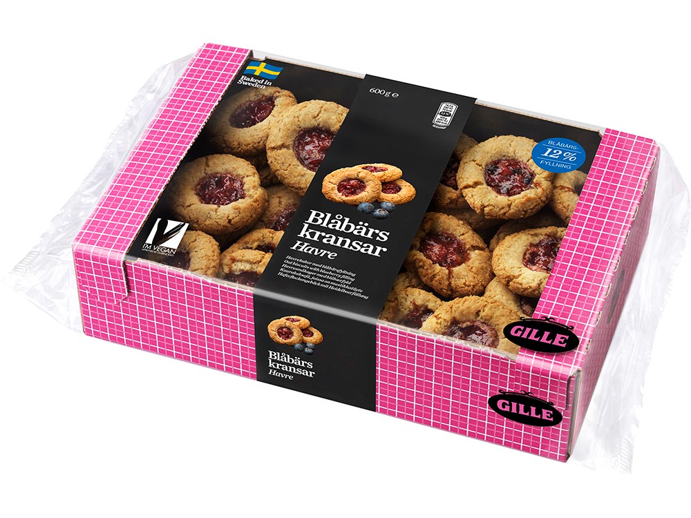 Gille Blåbærskrans 600g
