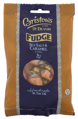 Bristows Havsalt &amp; Karamel Fudge 150g 