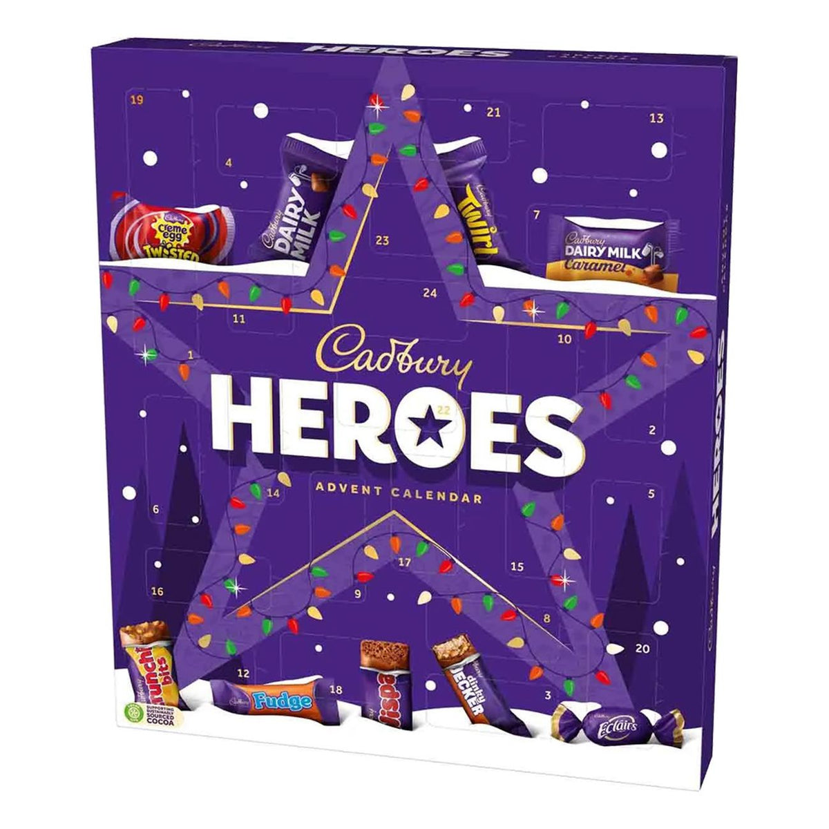 Cadbury Heroes Julekalender 230g