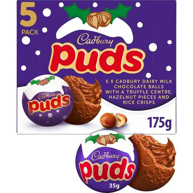 Cadbury juledesserter 5-pak x 35 g (175 g)