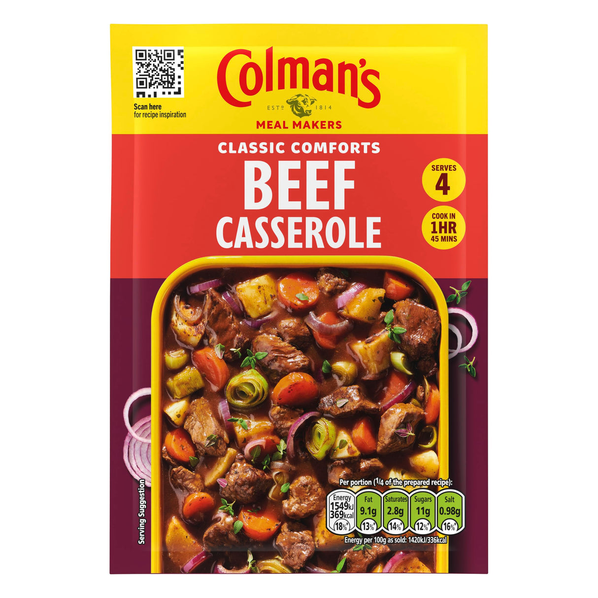 Colmans Oksegrydeblanding 40g