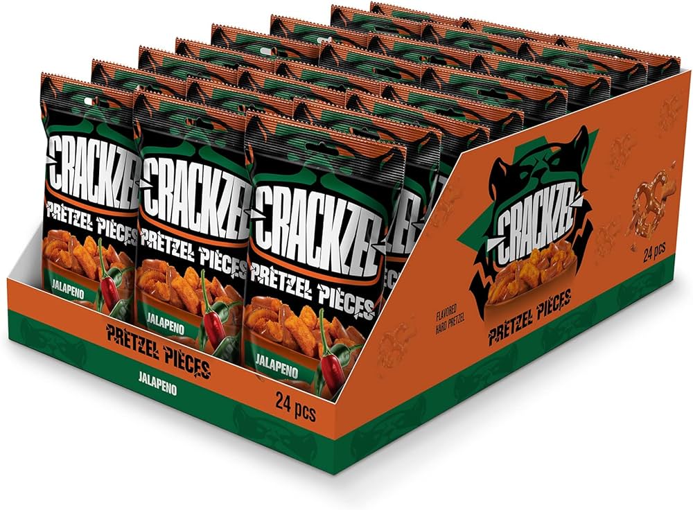 Crackzel Jalapeno 85g 24st Storpack (Bf2026-06-30)
