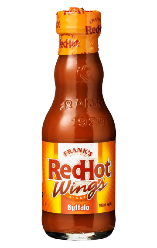 RedHot wings sauce Buffalo 148 ml Frank's (Bf2026-11-03) *Utforsäljning* 