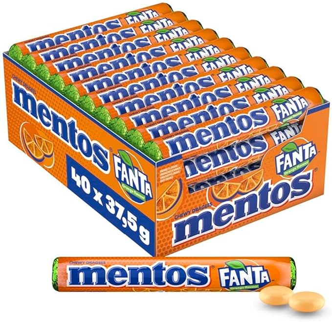 Mentos Fanta 37,5g 40st Storpack