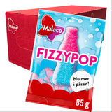 Malaco Fizzy Pop 85g 28 stk. Storpakke - Hel karton