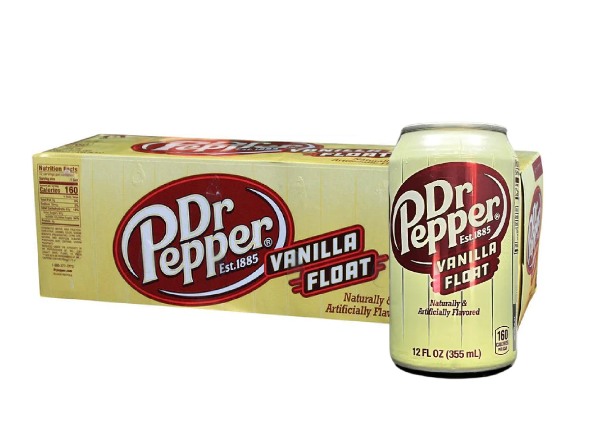 Dr Pepper Vanilla Float 355ml 12. Storpack