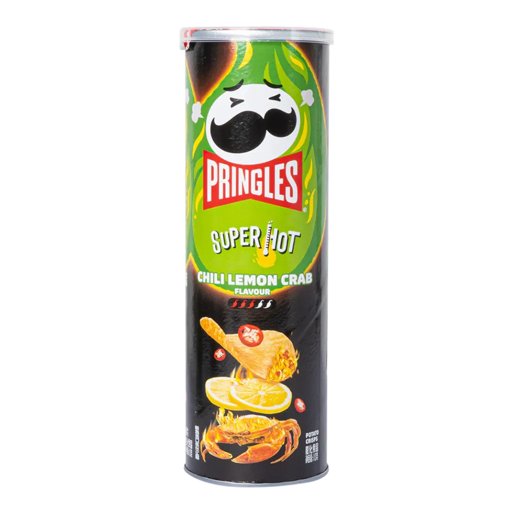 Pringles Superhot Chili Citronkrabbe 110g