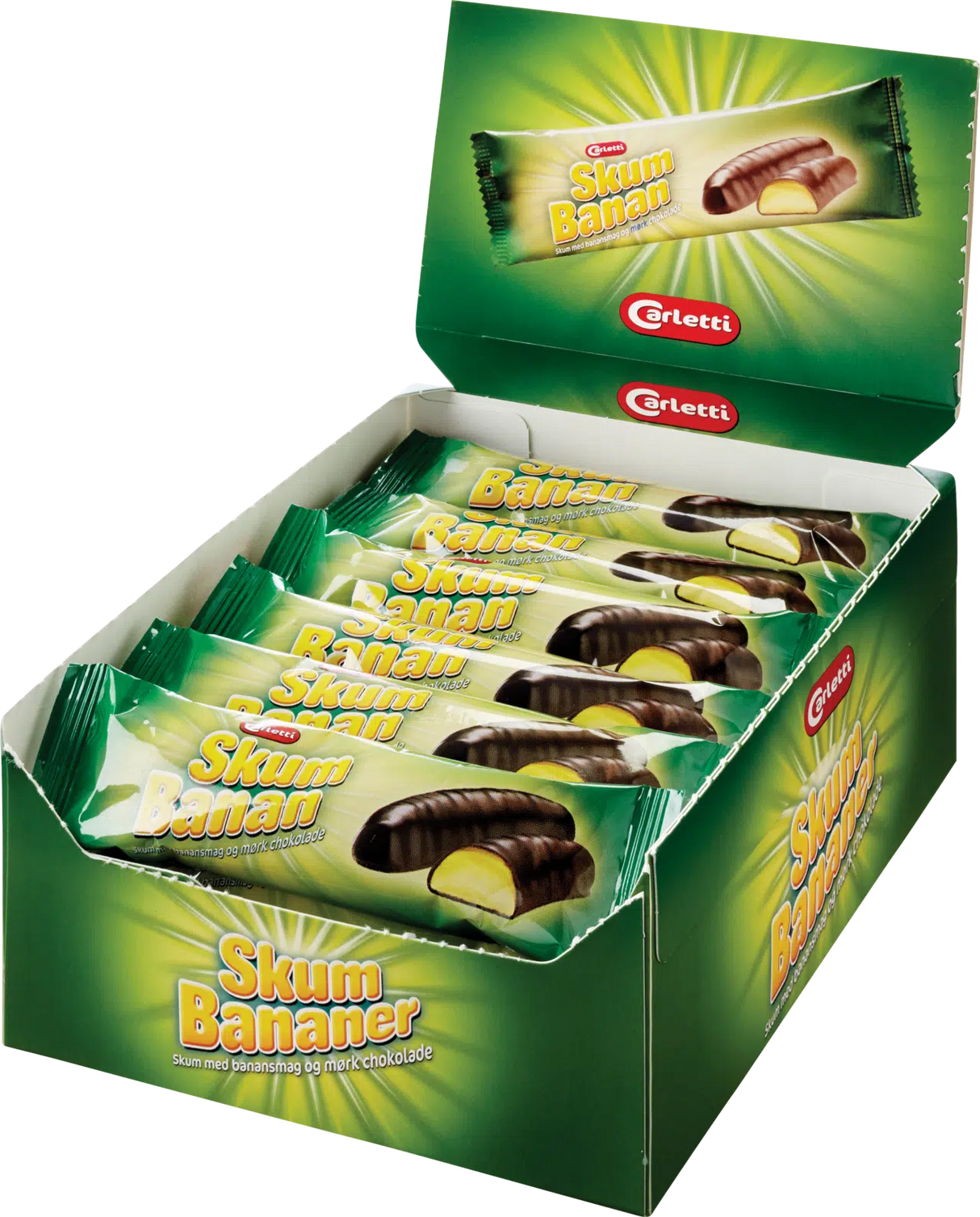 Skumbanan stycksak inslagen 25g 24st Storpack