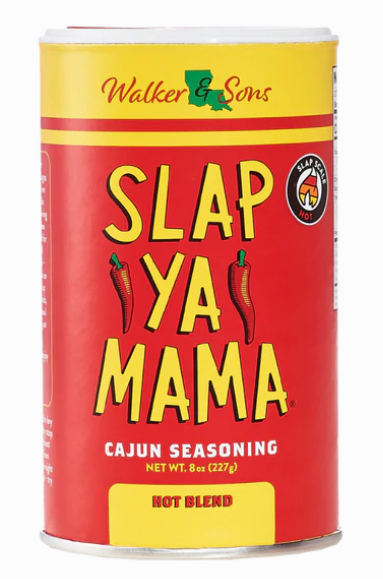 Slap Ya Mama Cajun Krydderi Hot Blend 227g 