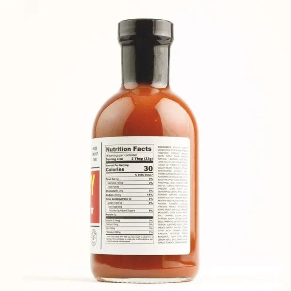 Gabrick Krydret Rød BBQ Sauce 535g 