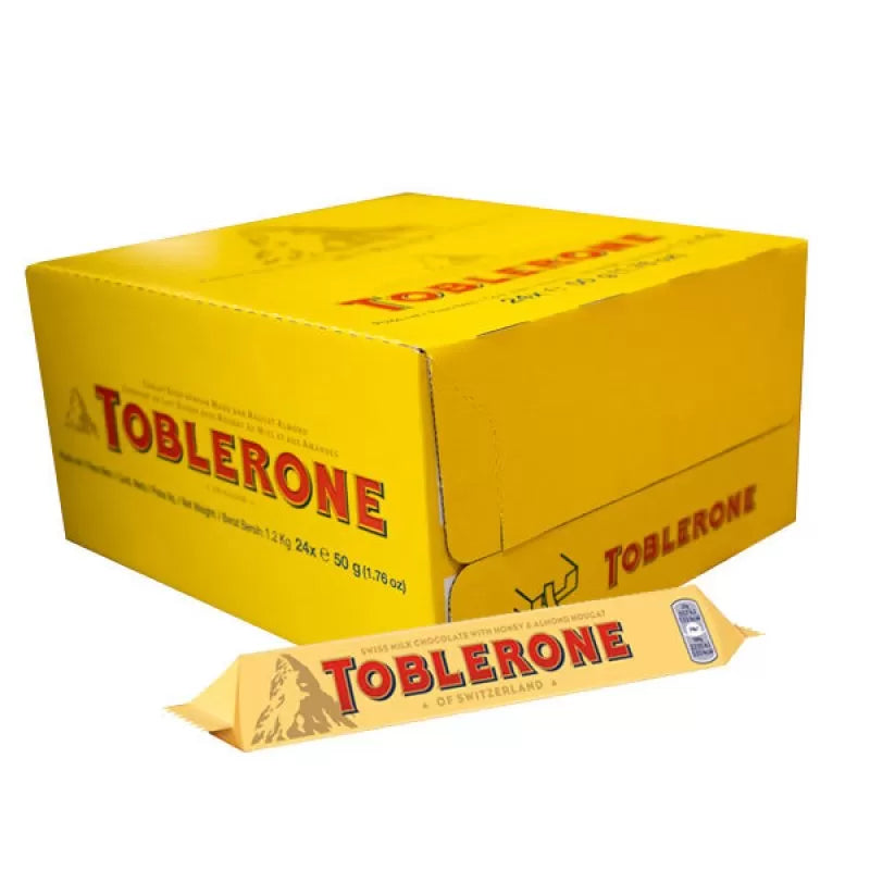 Toblerone 50g x 24st - Storpack