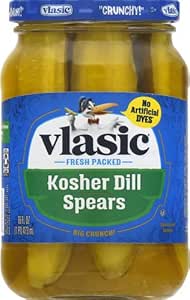 Vlasic Stackers Kosher Dild 473ml