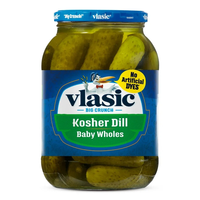 Vlasic Kosher Dild Baby Hele 946ml