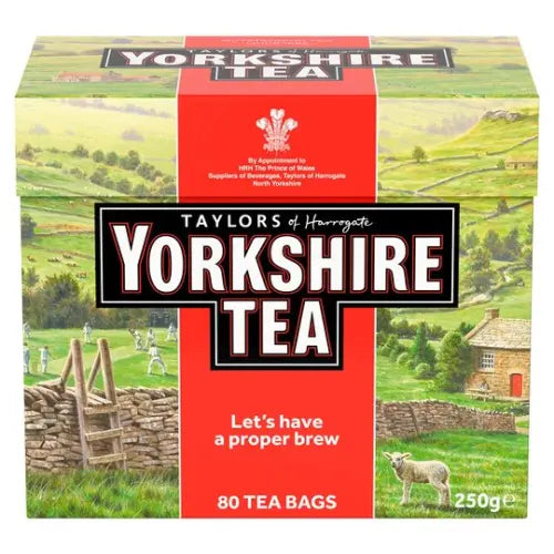 Yorkshire te 250g 80 pakker